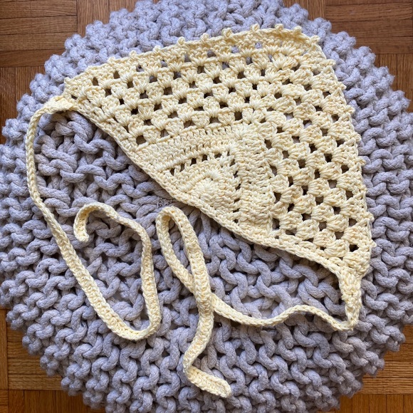 MADE TO ORDER CROCHET BANDANA! - Picture 2 of 6